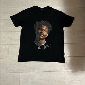 Men's Black Graphic Tee